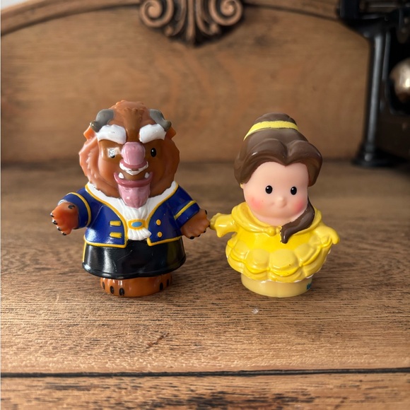 Disney Other - Fisher Price Little People Disney Belle and Beast 2012